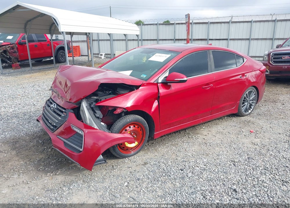 2017 HYUNDAI ELANTRA VIN: KMHD04LB6HU315214