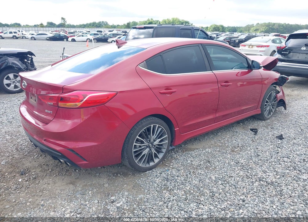 2017 HYUNDAI ELANTRA VIN: KMHD04LB6HU315214