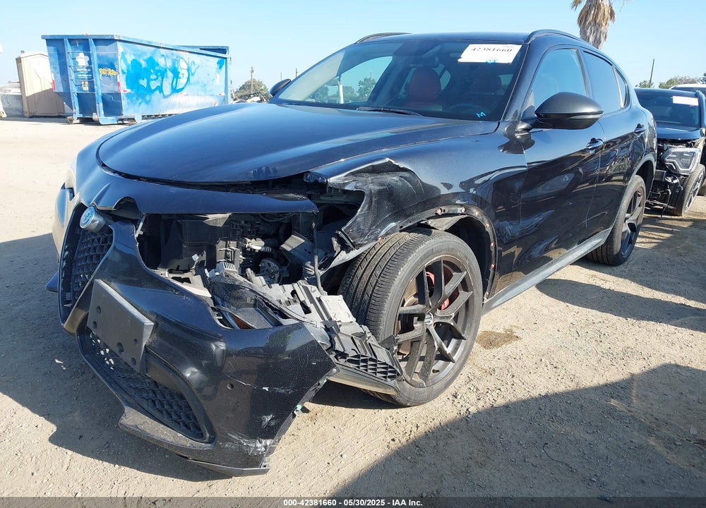 2019 ALFA ROMEO STELVIO RWD VIN: ZASPAJAN4K7C70636