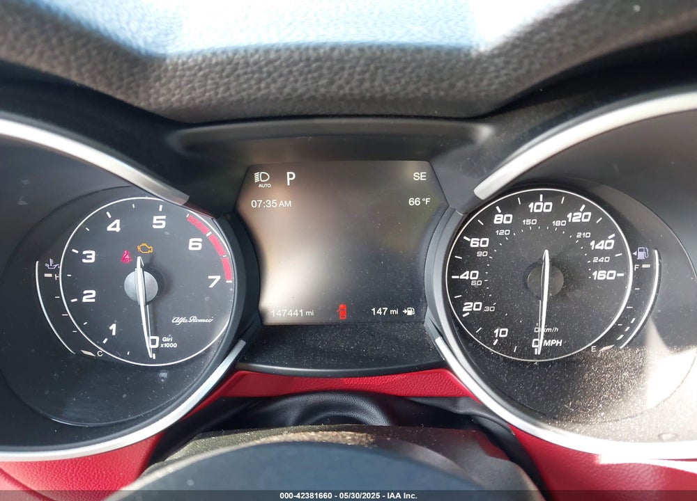 2019 ALFA ROMEO STELVIO RWD VIN: ZASPAJAN4K7C70636