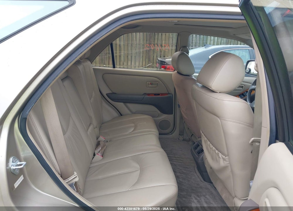 2000 LEXUS RX 300 VIN: JT6HF10U5Y0115383