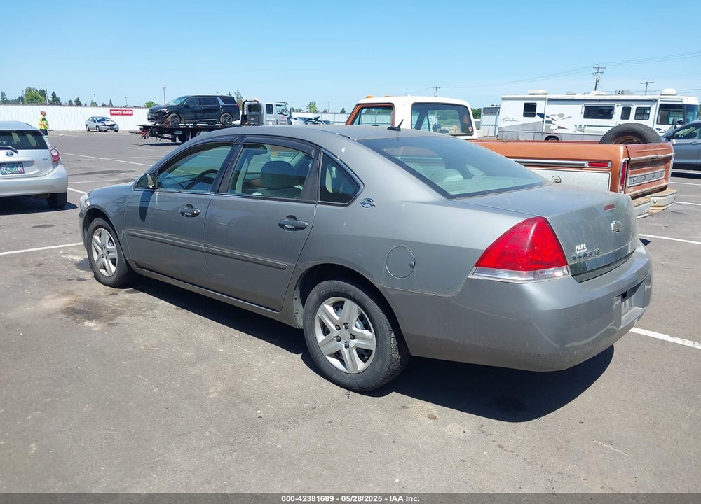 2007 CHEVROLET IMPALA LS VIN: 2G1WB58N179170345