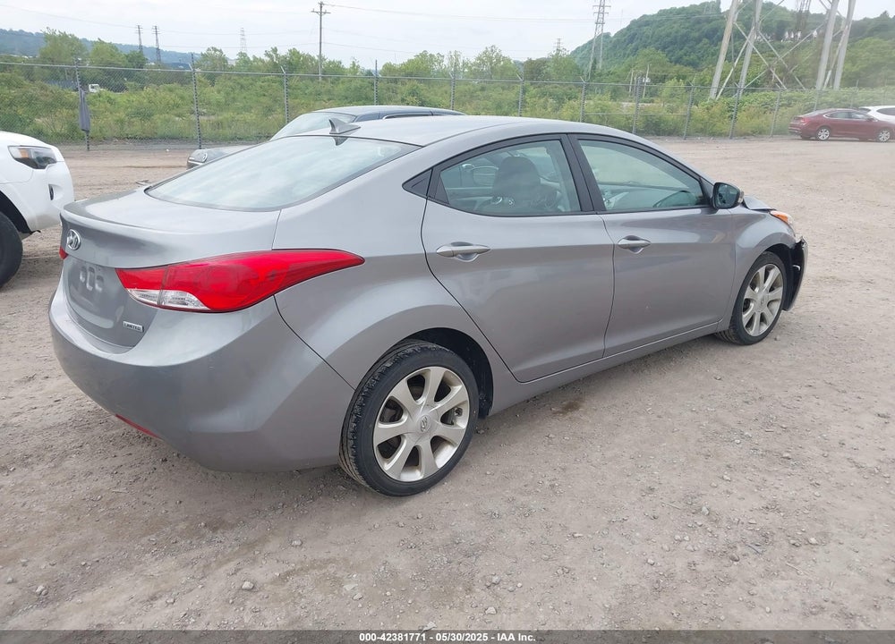 2012 HYUNDAI ELANTRA LIMITED (ULSAN PLANT) VIN: KMHDH4AE5CU301982