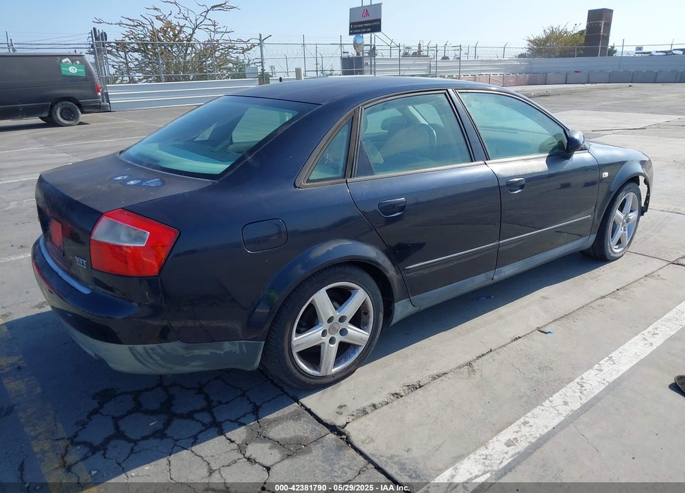 2002 AUDI A4 1.8T VIN: WAULC58E32A129166