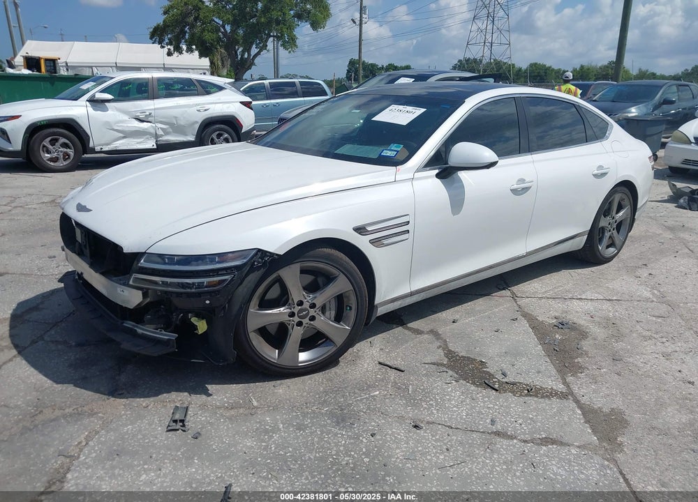 2021 GENESIS G80 VIN: KMTGC4SD3MU088300