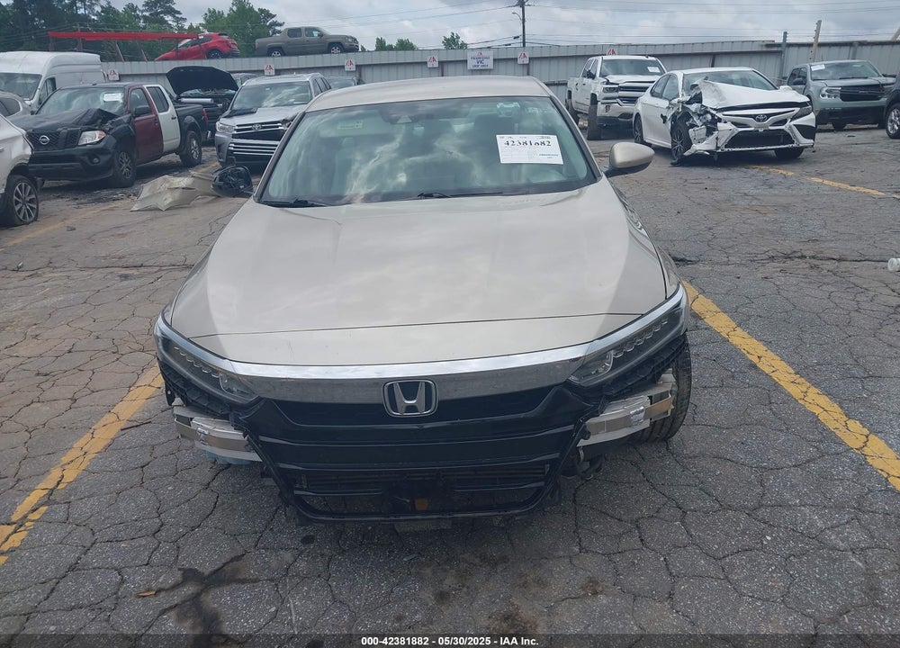 2019 HONDA ACCORD VIN: 1HGCV1F1XKA074481