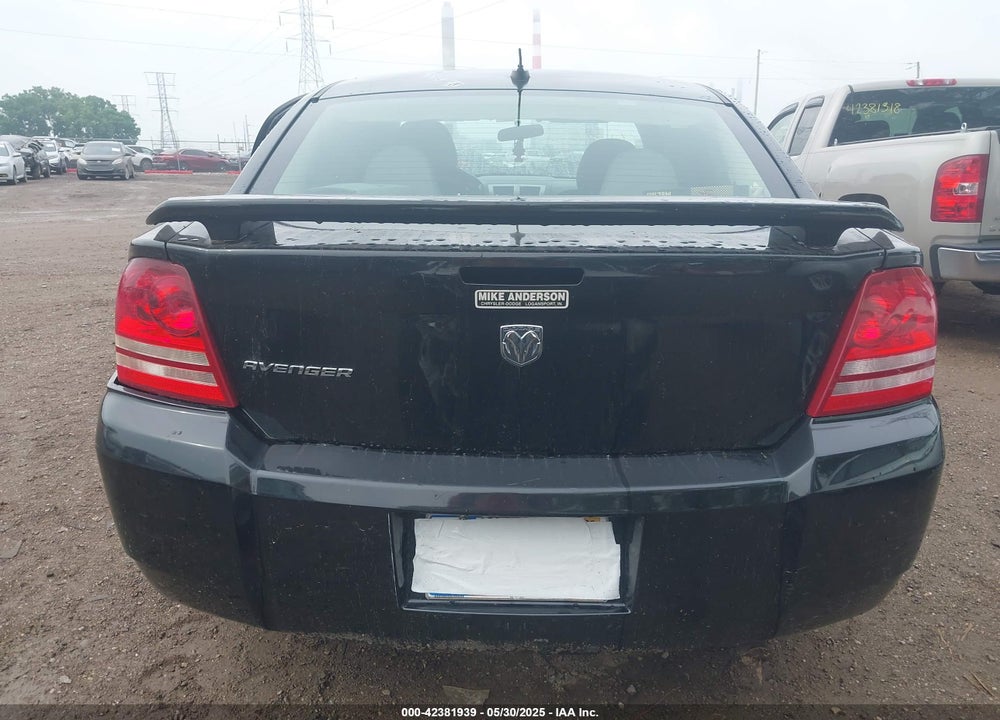 2008 DODGE AVENGER VIN: 1B3LC46K38N125918