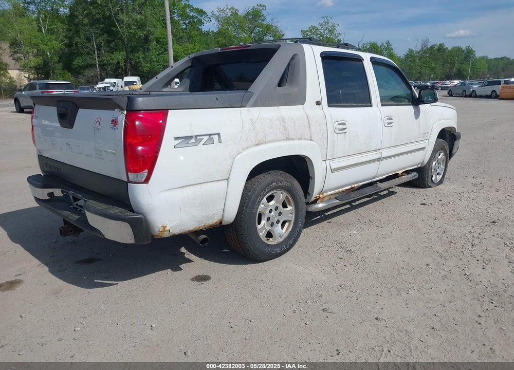 2006 CHEVROLET AVALANCHE 1500 VIN: 3GNEK12Z76G112615