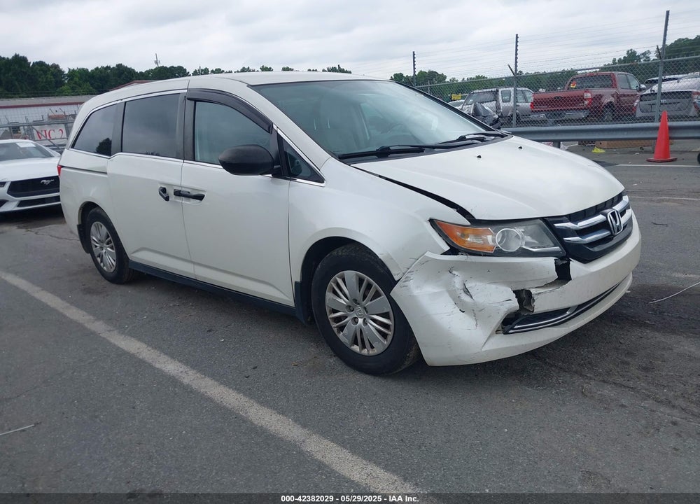 2016 HONDA ODYSSEY LX VIN: 5FNRL5H22GB088966