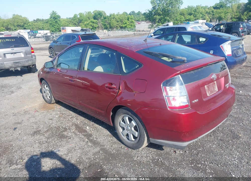 2005 TOYOTA PRIUS VIN: JTDKB20U357051637