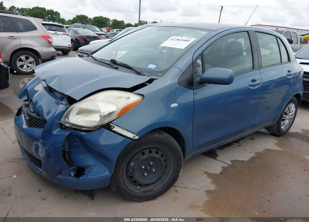 2010 TOYOTA YARIS VIN: JTDKT4K3XA5314581