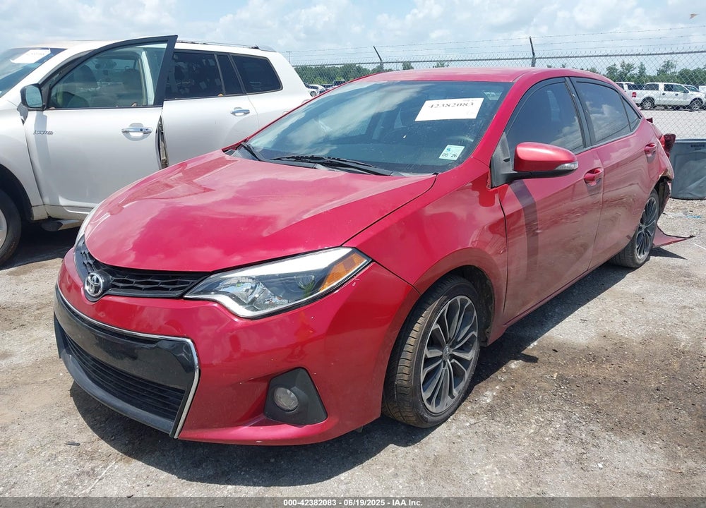 2015 TOYOTA COROLLA VIN: 2T1BURHE4FC295636
