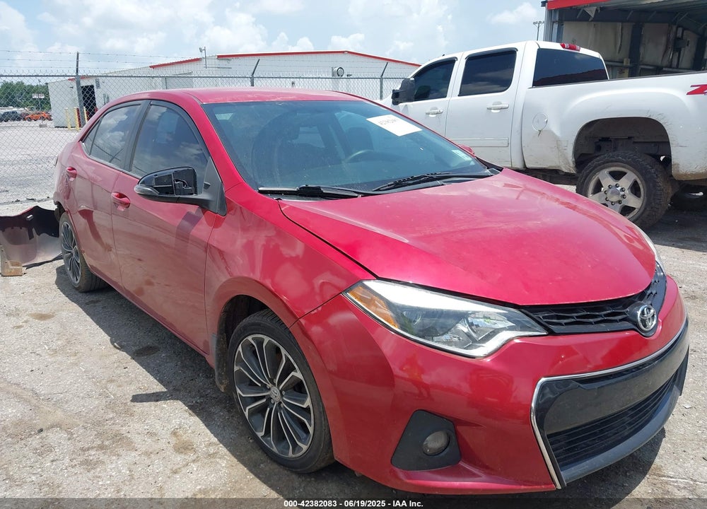 2015 TOYOTA COROLLA VIN: 2T1BURHE4FC295636