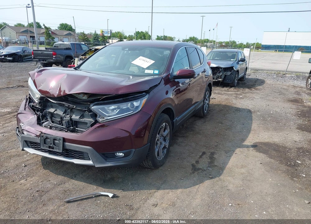 2018 HONDA CR-V EX-L/EX-L NAVI VIN: 7FARW2H8XJE050410