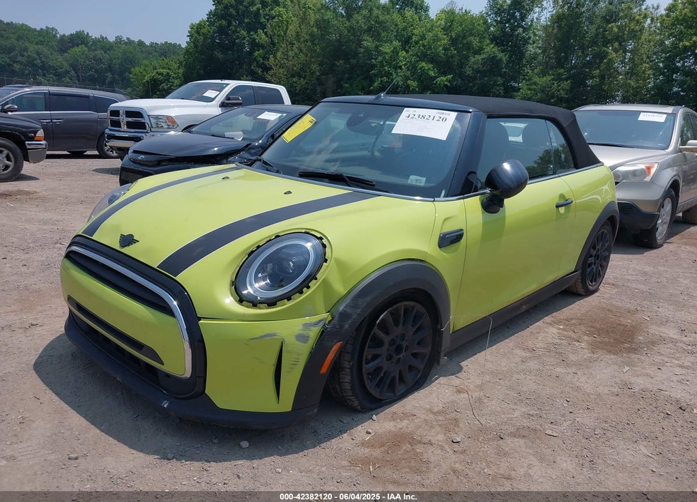 2023 MINI CONVERTIBLE VIN: WMW23DL00P3R03046