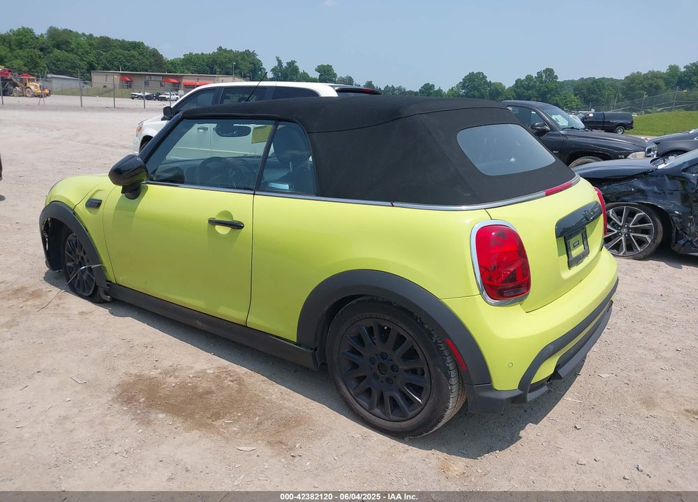 2023 MINI CONVERTIBLE VIN: WMW23DL00P3R03046