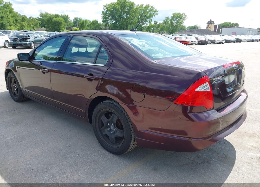 2011 FORD FUSION VIN: 3FAHP0HA0BR229430