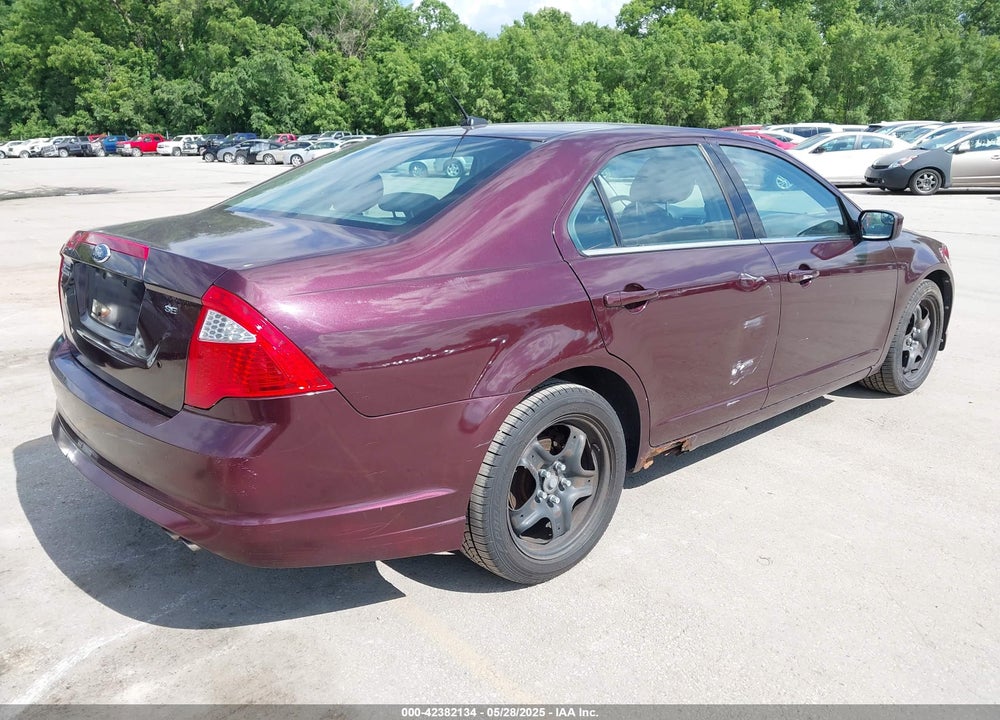 2011 FORD FUSION VIN: 3FAHP0HA0BR229430