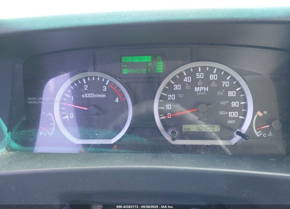 2013 ISUZU NPR HD DSL REG VIN: JALC4W164D7001736