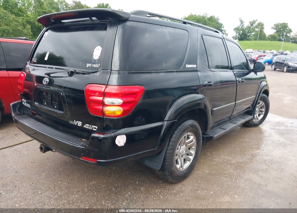2003 TOYOTA SEQUOIA LIMITED V8 VIN: 5TDBT48A03S159963