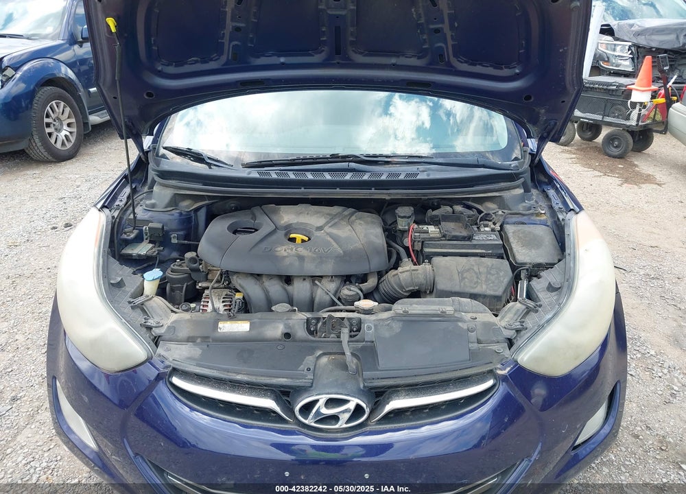 2011 HYUNDAI ELANTRA VIN: 5NPDH4AEXBH020578