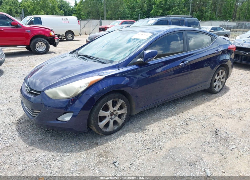 2011 HYUNDAI ELANTRA VIN: 5NPDH4AEXBH020578