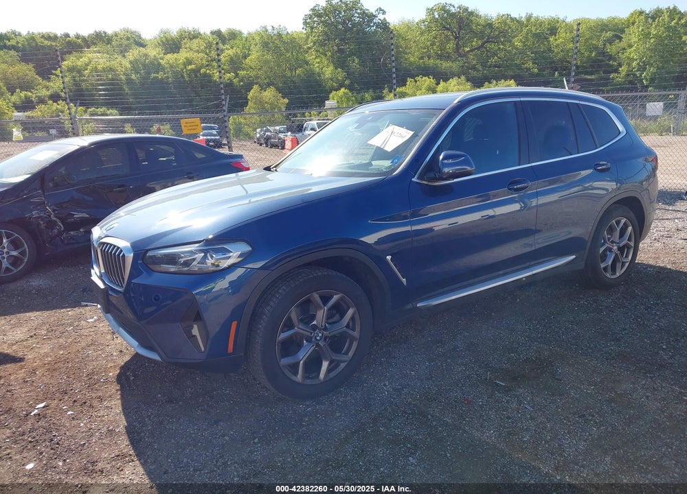 2022 BMW X3 XDRIVE30I VIN: 5UX53DP0XN9J53917