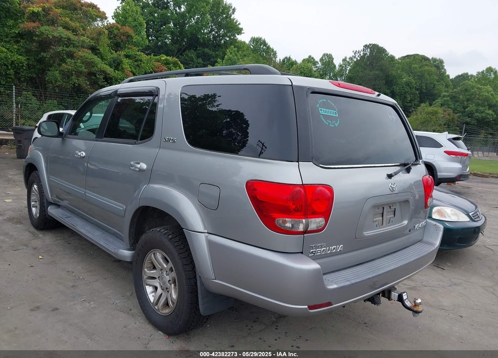 2005 TOYOTA SEQUOIA SR5 V8 VIN: 5TDBT44A95S239271