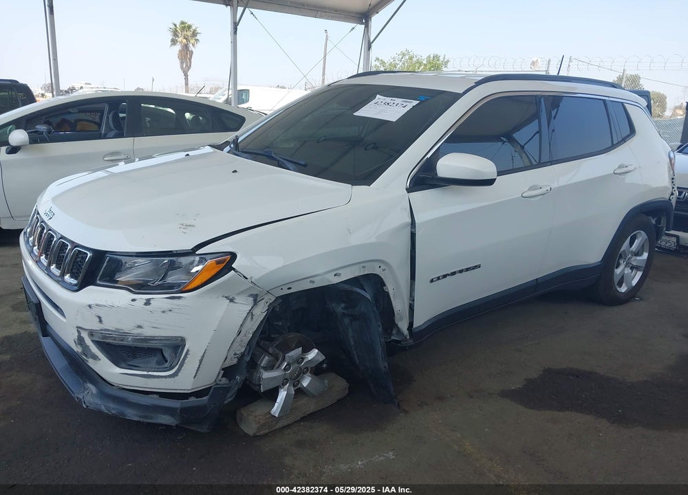 2020 JEEP COMPASS LATITUDE FWD VIN: 3C4NJCBB8LT141375