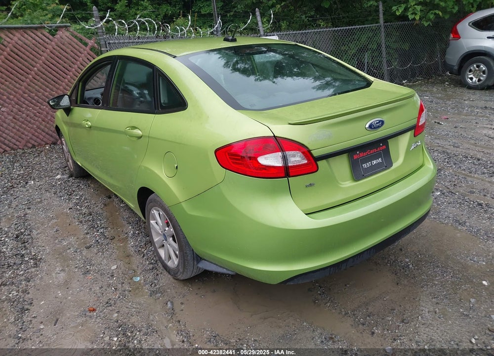 2012 FORD FIESTA SE VIN: 3FADP4BJ7CM101862