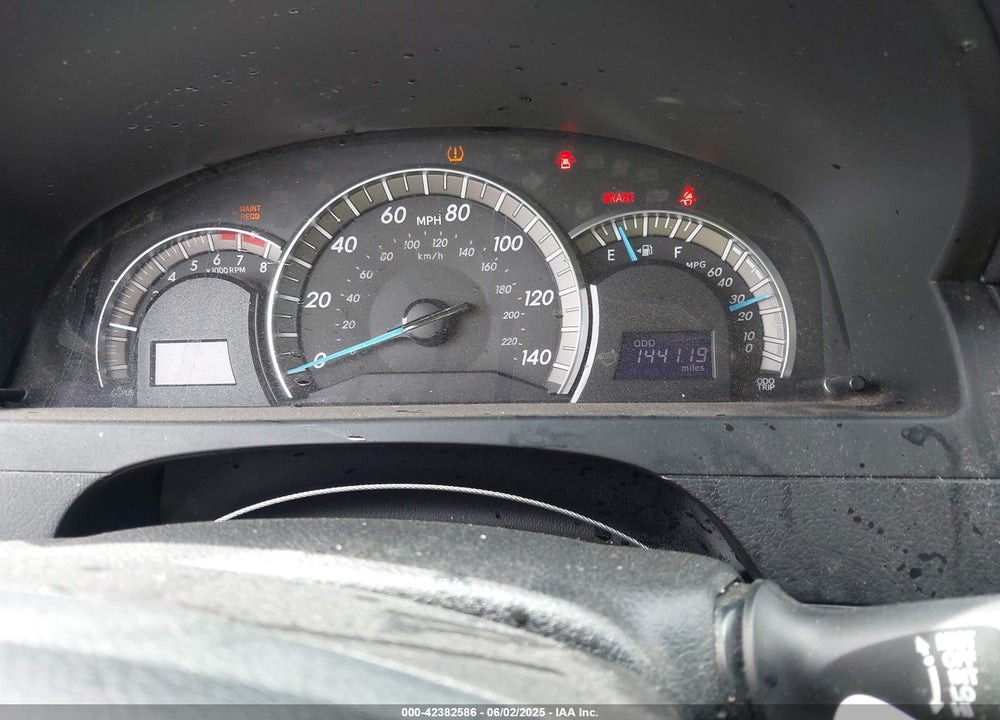 2013 TOYOTA CAMRY VIN: 4T1BF1FK5DU678601