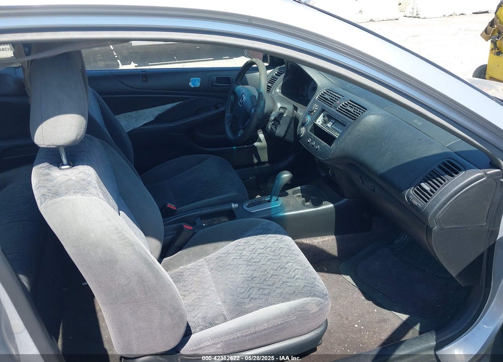 2001 HONDA CIVIC LX VIN: 1HGEM22551L019160