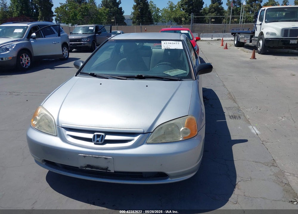 2001 HONDA CIVIC LX VIN: 1HGEM22551L019160
