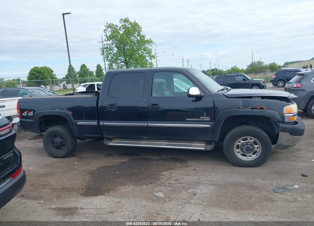 2002 GMC SIERRA 2500HD SLE VIN: 1GTHK231X2F233851