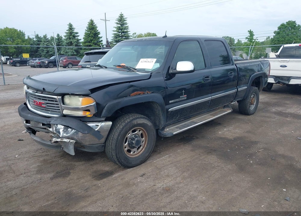 2002 GMC SIERRA 2500HD SLE VIN: 1GTHK231X2F233851