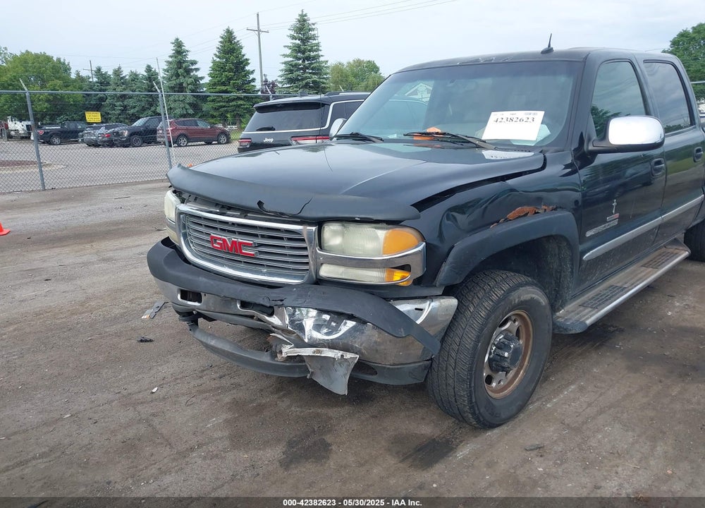 2002 GMC SIERRA 2500HD SLE VIN: 1GTHK231X2F233851