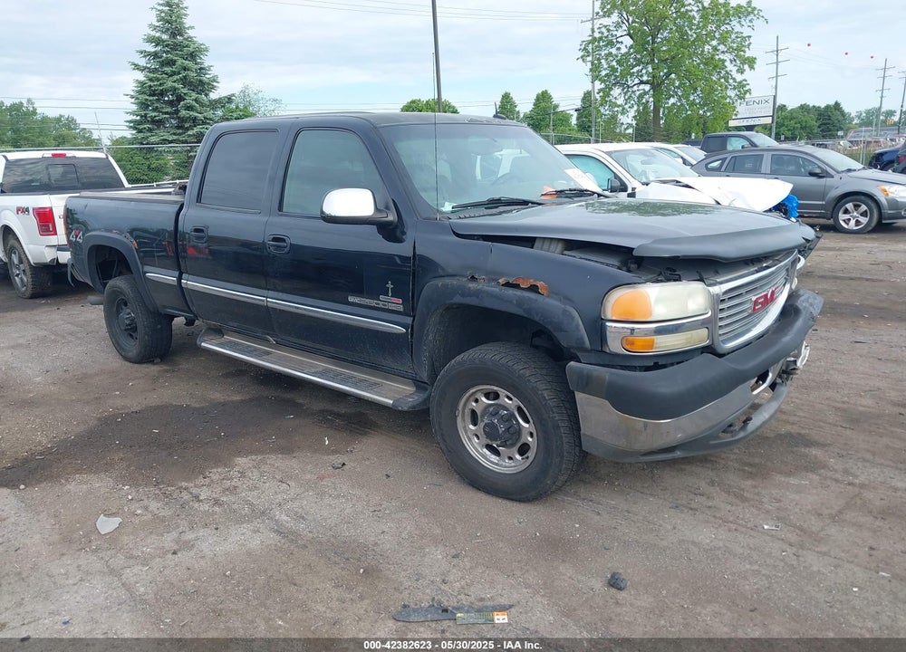2002 GMC SIERRA 2500HD SLE VIN: 1GTHK231X2F233851