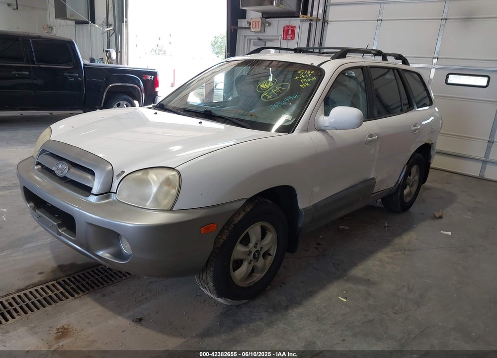 2006 HYUNDAI SANTA FE VIN: KM8SC13D26U098773