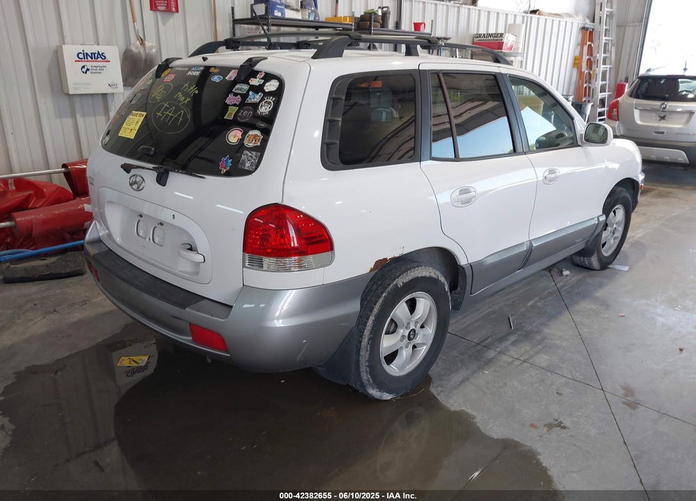 2006 HYUNDAI SANTA FE VIN: KM8SC13D26U098773