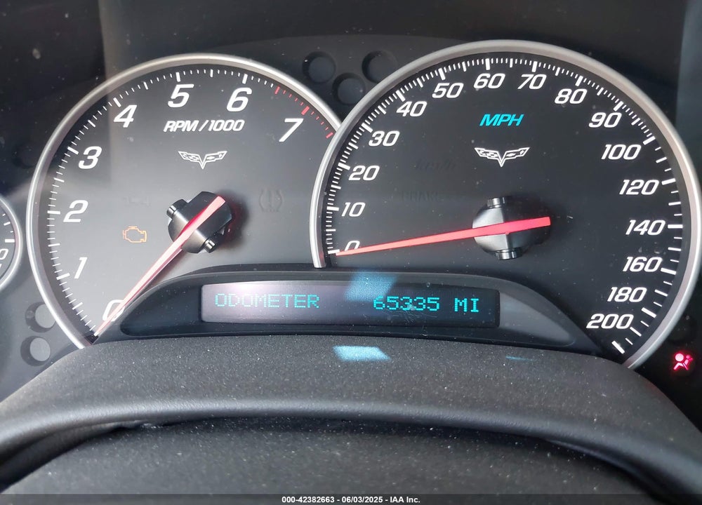 2005 CHEVROLET CORVETTE VIN: 1G1YY24UX55109623