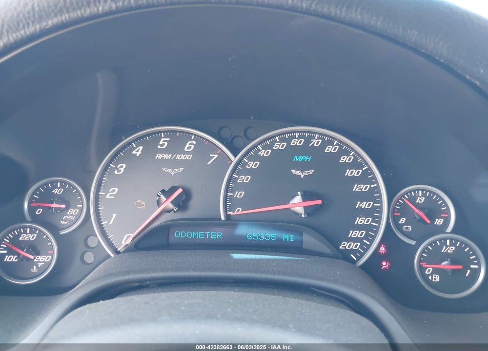 2005 CHEVROLET CORVETTE VIN: 1G1YY24UX55109623