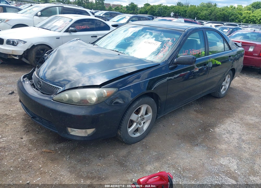 2005 TOYOTA CAMRY SE VIN: 4T1BE32KX5U069767