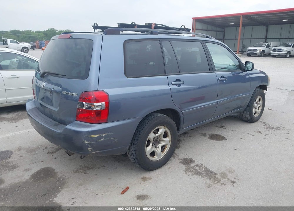 2006 TOYOTA HIGHLANDER V6 VIN: JTEDP21A060113239