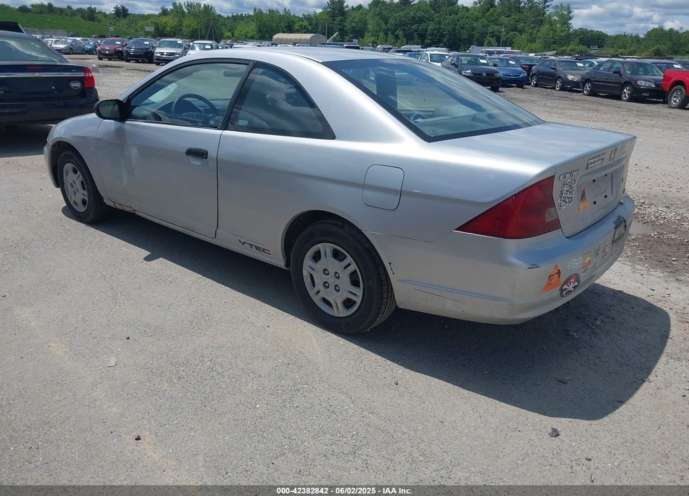 2001 HONDA CIVIC LX VIN: 1HGEM225X1L118010