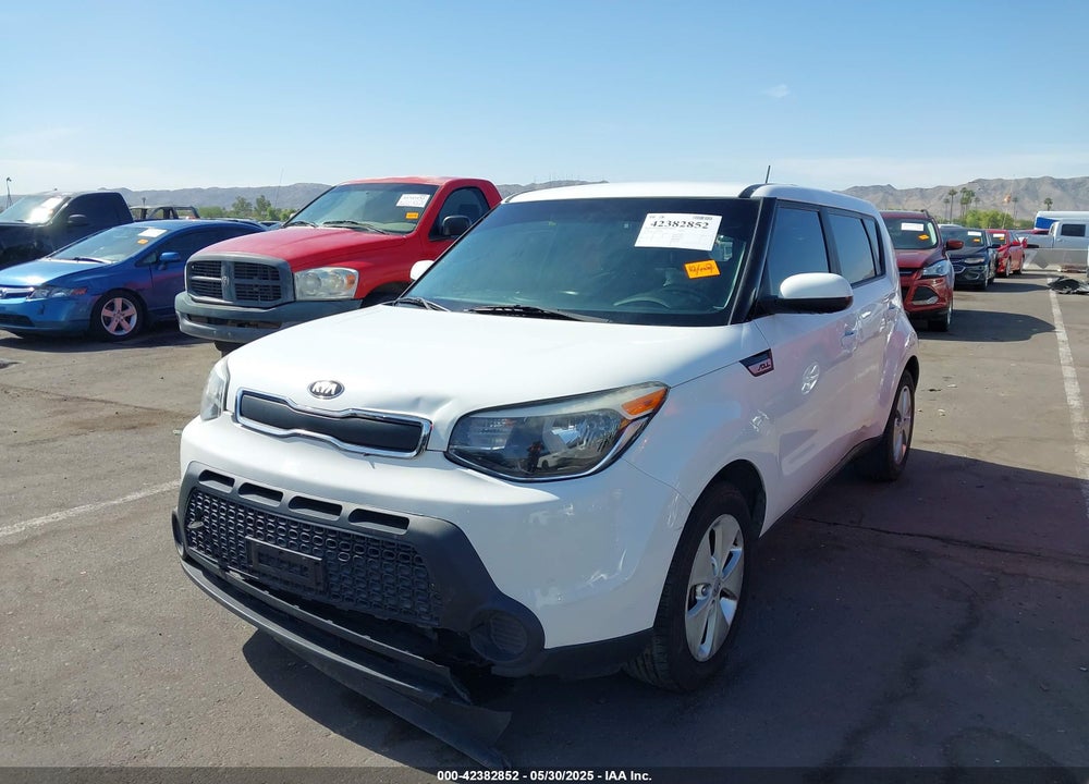 2016 KIA SOUL VIN: KNDJN2A28G7358403