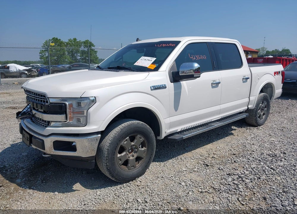 2019 FORD F-150 LARIAT VIN: 1FTEW1E40KKE87780