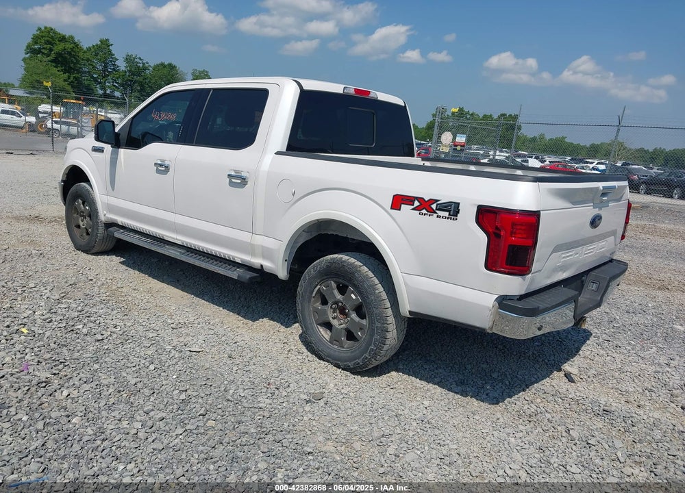 2019 FORD F-150 LARIAT VIN: 1FTEW1E40KKE87780