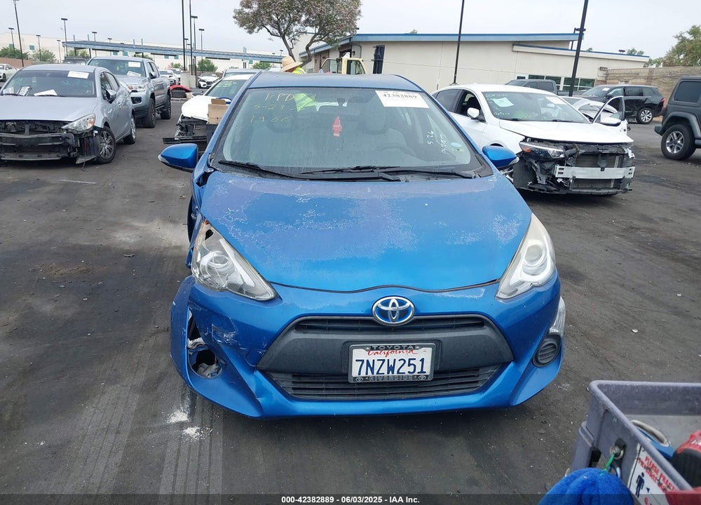 2015 TOYOTA PRIUS C ONE VIN: JTDKDTB34F1111966