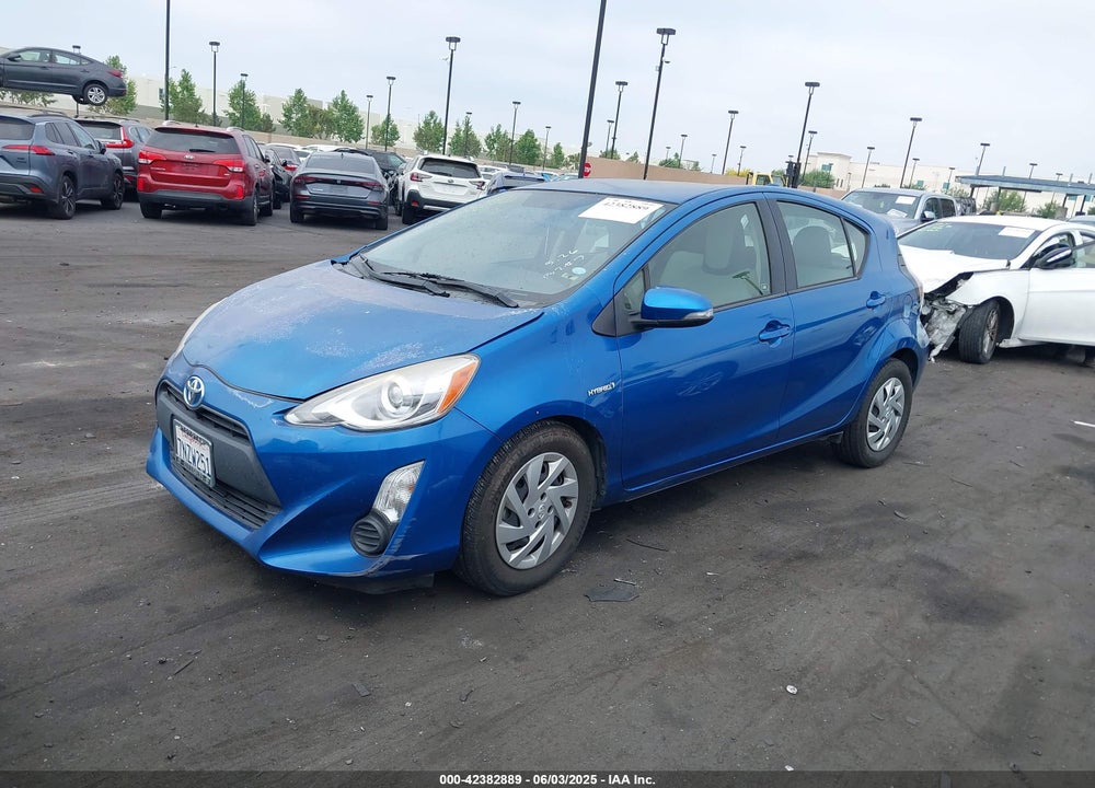 2015 TOYOTA PRIUS C ONE VIN: JTDKDTB34F1111966