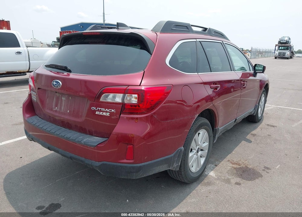 2017 SUBARU OUTBACK 2.5I PREMIUM VIN: 4S4BSACC5H3221128